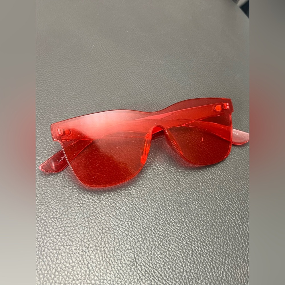 Stylish Red Sunglasses